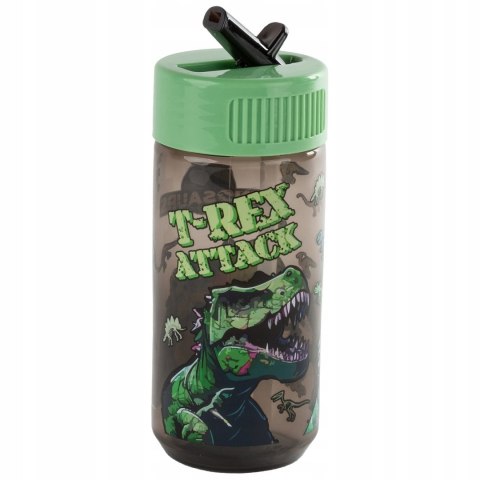 BIDON Z SŁOMKĄ 330 ml Dinozaur