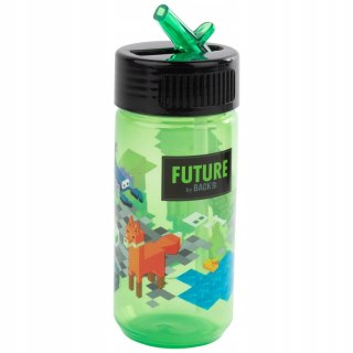 BIDON Z SŁOMKĄ 330 ml Gracz PIXELE