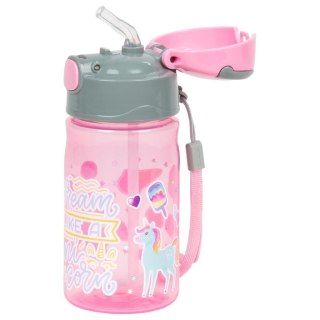 BIDON Z SŁOMKĄ Jednorożce 330 ml