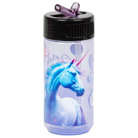 BIDON Z SŁOMKĄ Jednorożec 330ml
