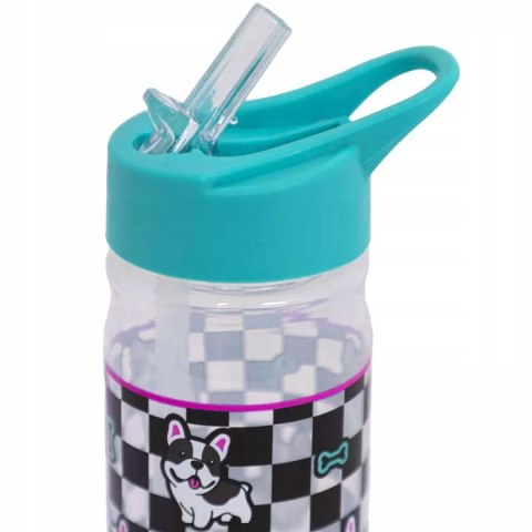 BIDON Z SŁOMKĄ PIESKI 450 ml