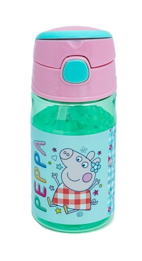 BIDON Z SŁOMKĄ Świnka Peppa 400 ml