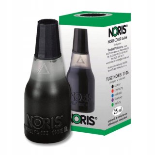 Bezolejowy tusz do stempli NORIS 110S 25 ml CZARNY
