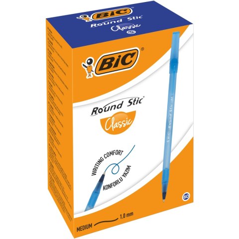Długopis BIC Round Stick niebieski