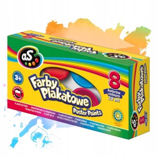 Farby plakatowe Astra 8 szt. x 20 ml