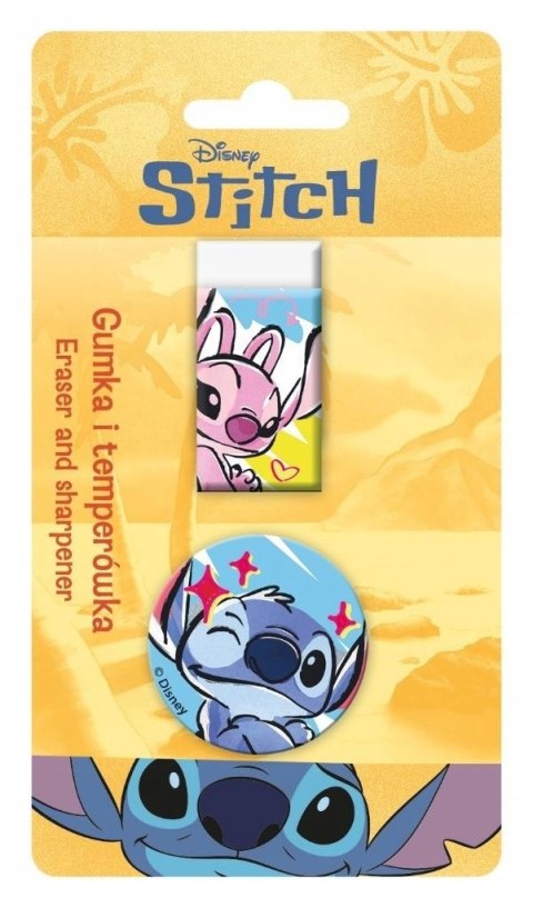 Gumka + Temperówka Strugaczka na Blistrze Disney | LILO & STITCH