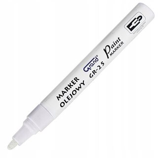 Marker olejowy GRAND GR-25 biały