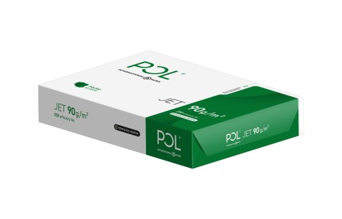 Papier biurowy ksero PolJet A4 90g klasa A do drukarki ryza 250 arkuszy