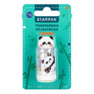 Temperówka pojedyncza, z pojemnikiem Starpak biały, czarny
