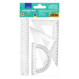 Zestaw geometryczny Średni 4 elementy