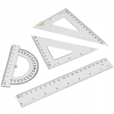 Zestaw geometryczny Średni 4 elementy